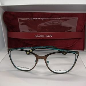 New/Authentic Marciano by Guess GM0311 Copper/Grn